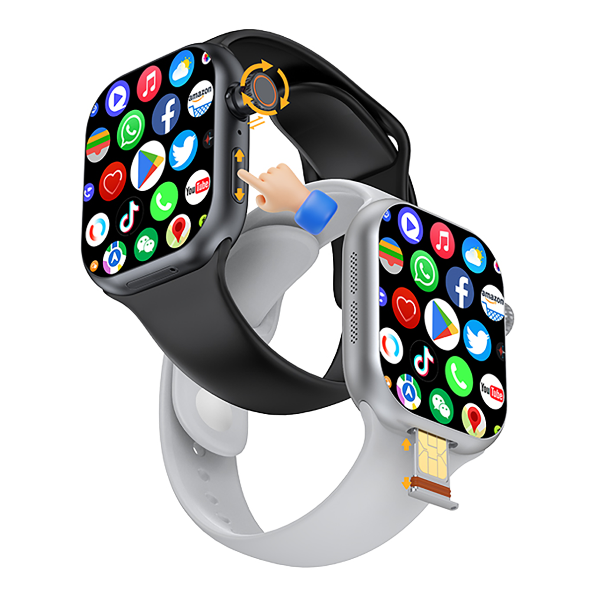 Waterdicht horloge met 4G verbinding en GPS • Kinder World Waterdicht horloge met 4G verbinding en GPS • Kinder World