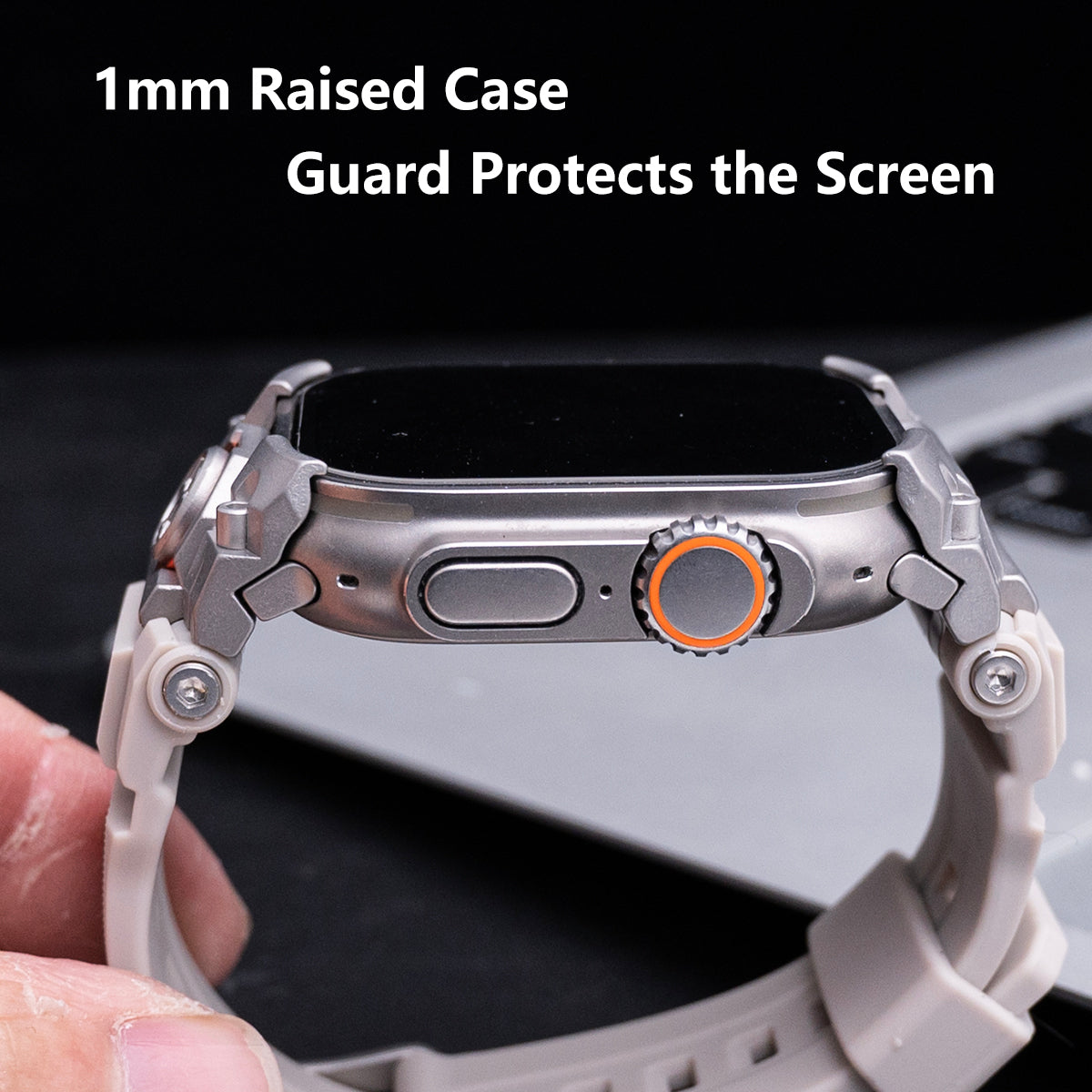 VWAR Armor rugerizado correa para Apple Watch correa Ultra 3/2/1 49mm