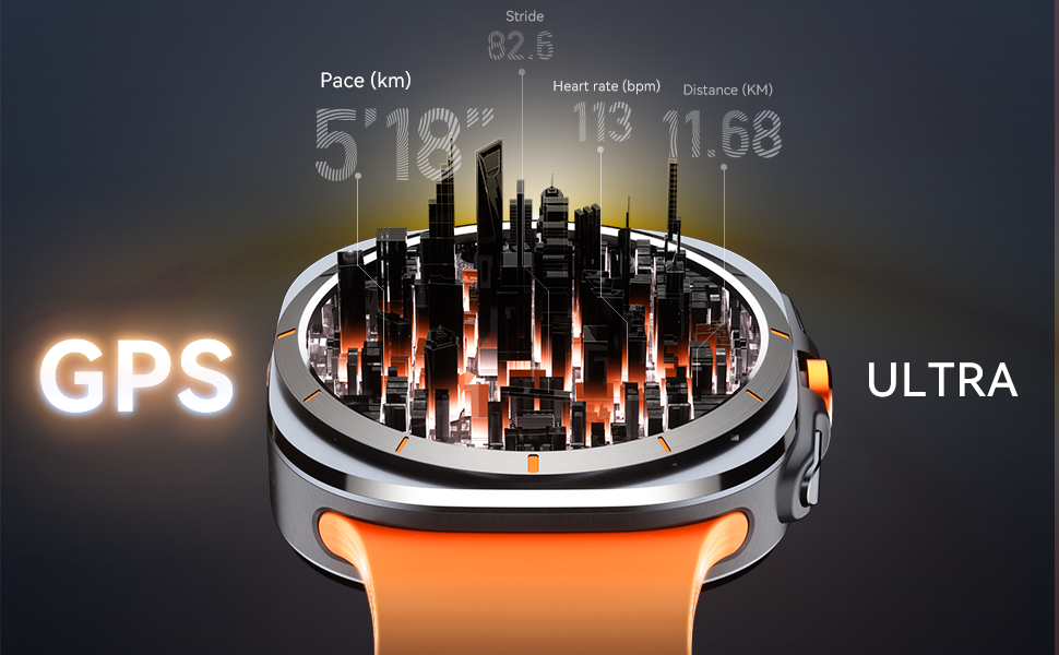 VWAR Ultra 7 Pro GPS Smart Watch instructions