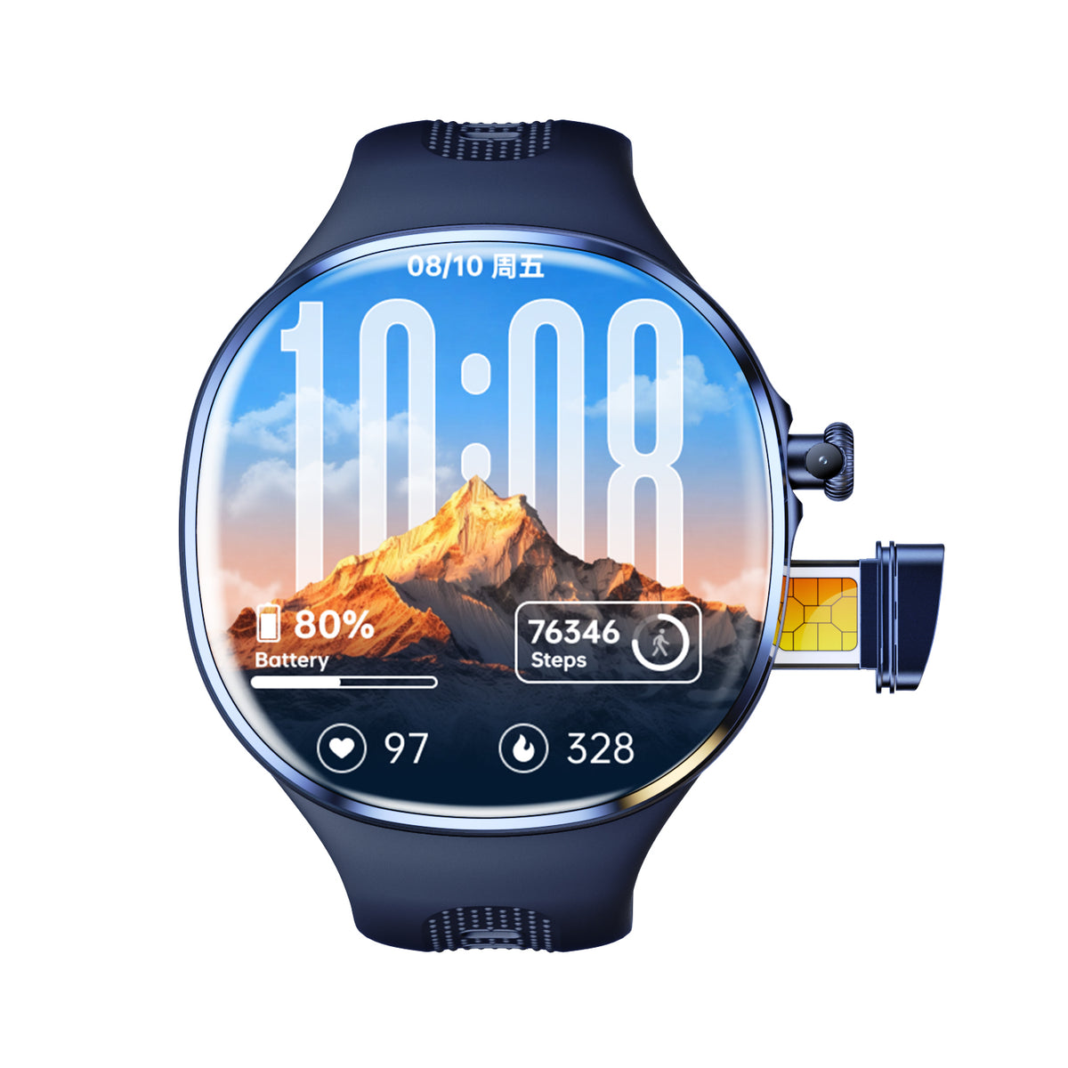 VWAR CORE4 Ultra 4G LTE Android Smart Watch | 5MP Camera | 2.4" AMOLED Screen | 1350mAh battery