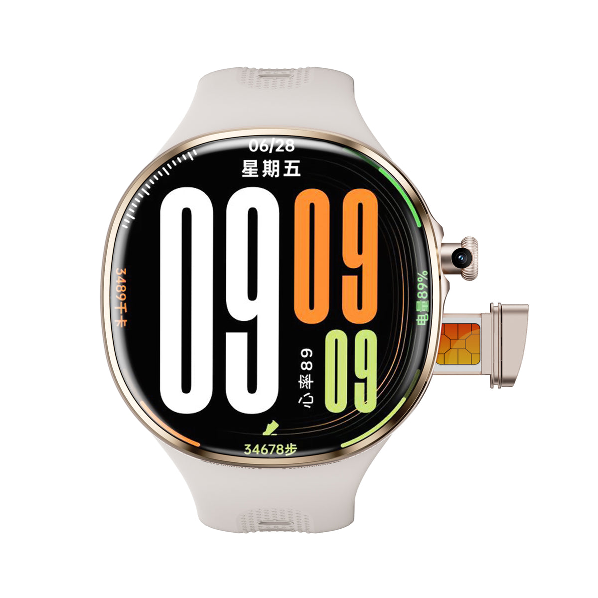 VWAR CORE4 Ultra 4G LTE Android Smart Watch | 5MP Camera | 2.4" AMOLED Screen | 1350mAh battery