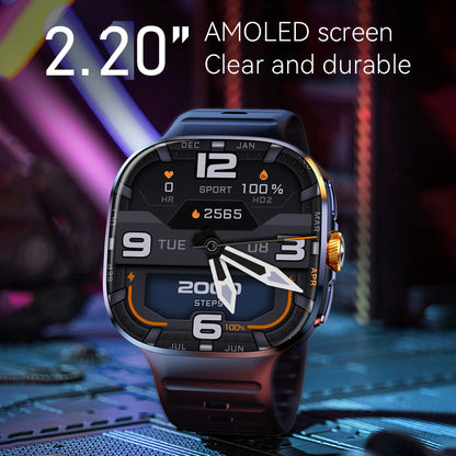 VWAR S-Pro 4G LTE Smartwatch – Bluetooth Call / 3GB+32GB / GPS / NFC / Android 8.1 / 2.2" AMOLED Display