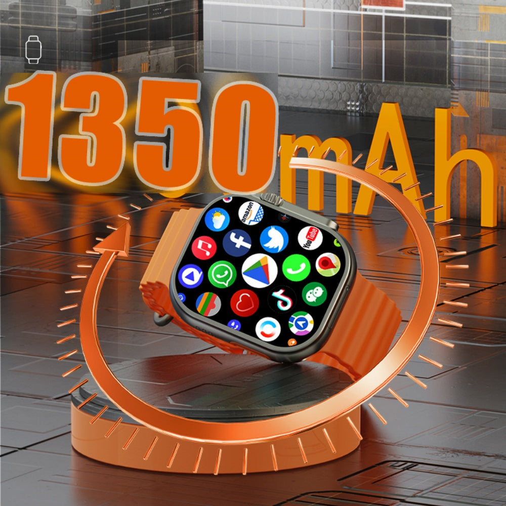 VWAR S11 Ultra 3 Smart Watch 4G LTE Android System- Touch Zoom Button| Rotating Camera| 1350mAh Big Battery| 3GB Ram 32GB ROM