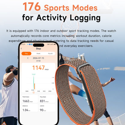VWAR AIR Screenless Smart Band with Al Analysis Blood Oxygen 180+ Sport Modes Health Fitness Tracker