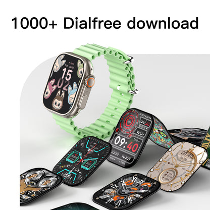 VWAR AI Ultra 5 49mm Smart Watch | WhatsApp Reply, Voice Assistant, ChatGPT, 3ATM Waterproof