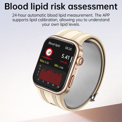 VWAR K2 Air Pump Blood Pressure Smart Watch with ECG Monitoring for Huawei IOS