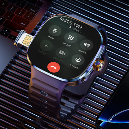 VWAR S-Pro 4G LTE Smartwatch – Bluetooth Call / 3GB+32GB / GPS / NFC / Android 8.1 / 2.2" AMOLED Display