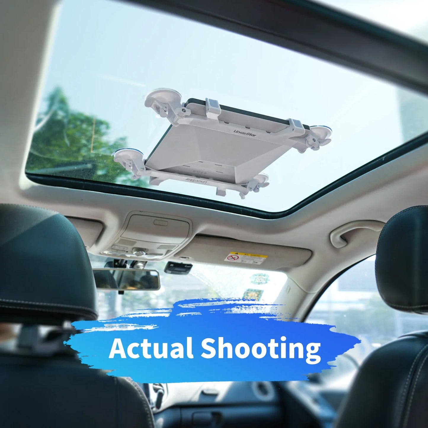Portable para Starlink Mini Sunroof Suction Cup Mount para Suction Starlink Mini Mounting Kit para Car Sunroof/Rear Window/Front