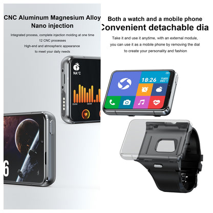 VWAR Nebula X Pro Smart teléfono Watch: 4G LTE sistema Android | 2.88" pantalla | 1300W HD Dual Camara