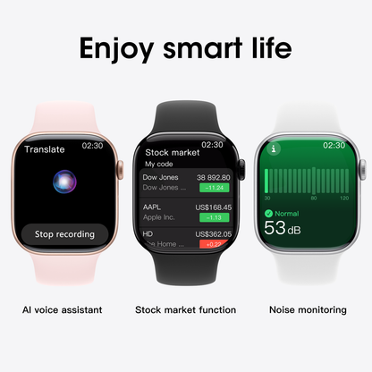 VWAR W11 Pro reloj inteligente 46mm | WhatsApp Reply, asistente de voz, ChatGPT, 3ATM resistente al agua