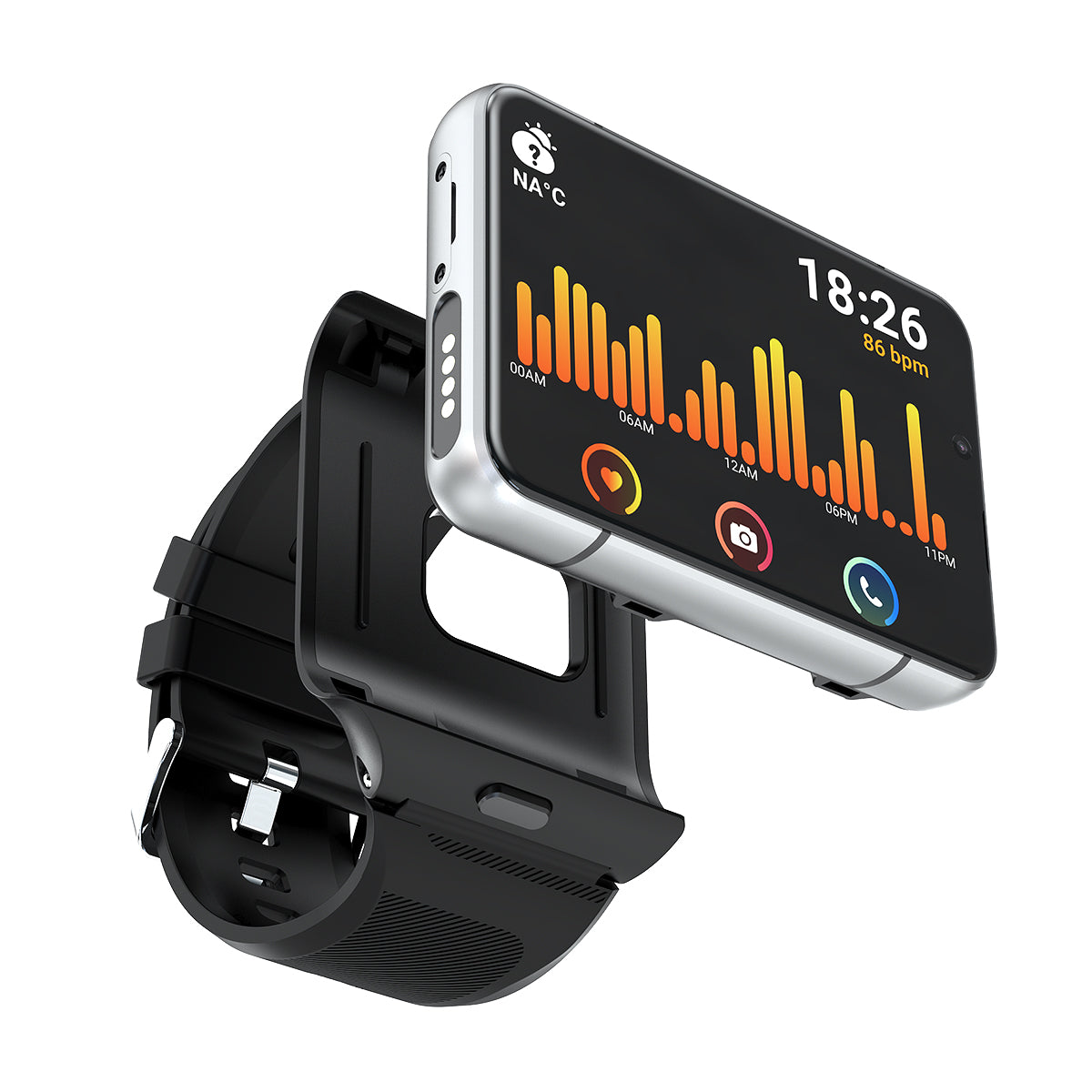 VWAR Nebula X Pro Smart teléfono Watch: 4G LTE sistema Android | 2.88" pantalla | 1300W HD Dual Camara