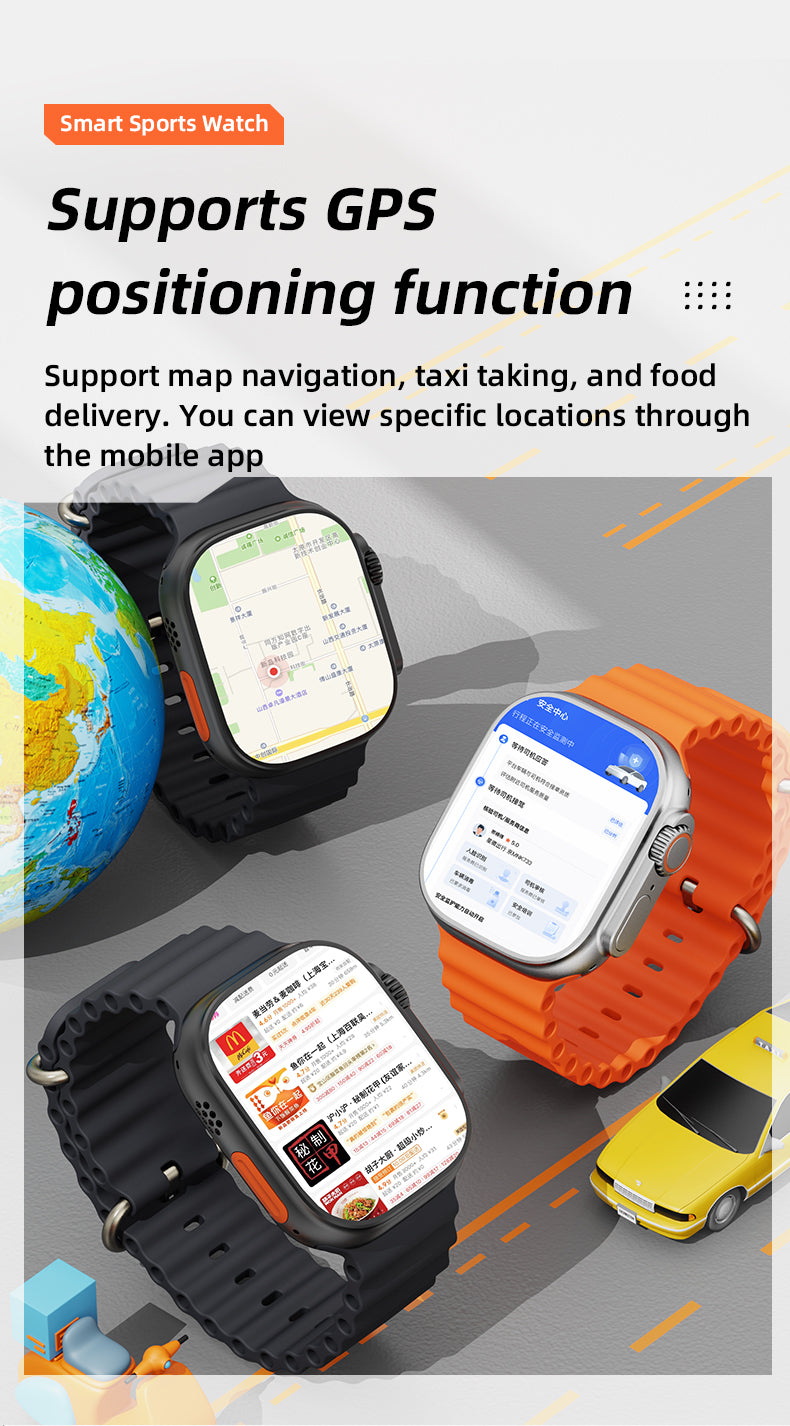 VWAR S9 ULTRA 4G Android Smart Watch [Elite-Version] – AMOLED Always-on-Display, einziehbare Kamera, 2G RAM 32G ROM