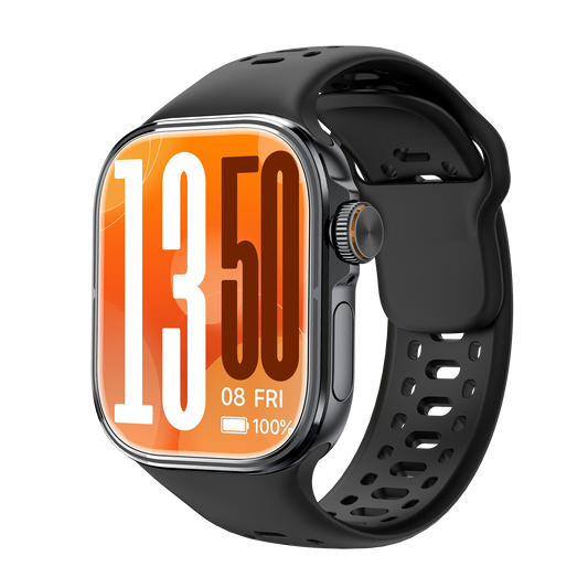 VWAR FIT5 Ultra 4G LTE Android Smart Watch AMOLED GPS Camera NFC