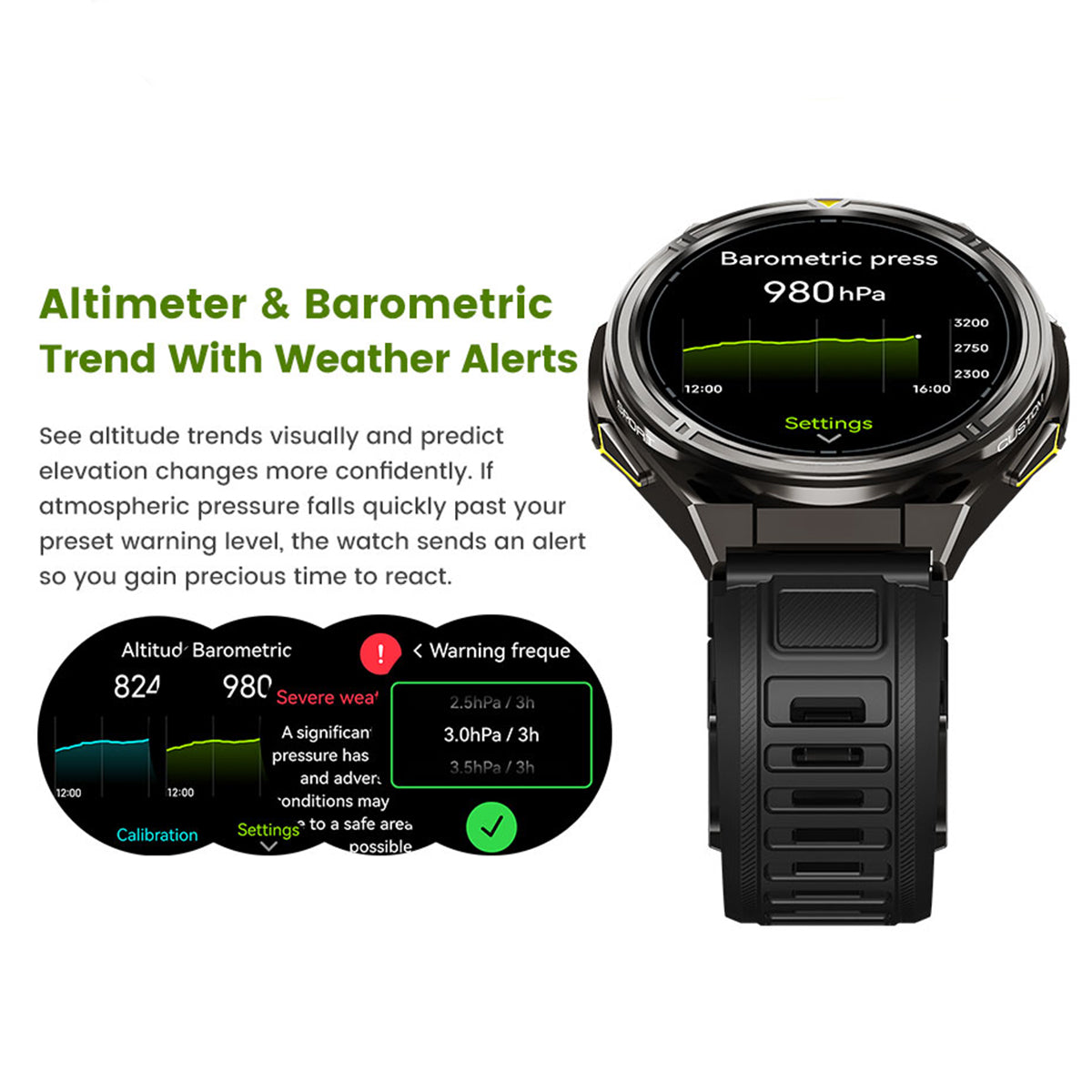 VWAR Tank X2 Pro Smartwatch – GPS-Offline-Karten/Musik, AMOLED-Display, 5 ATM wasserdicht