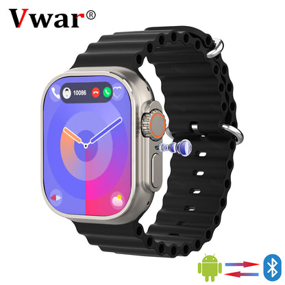 VWAR DT Ultra 3 Smartwatch 4G LTE Android 9.1| Eingebaute Kamera mit GPS-AMOLED-Bildschirm