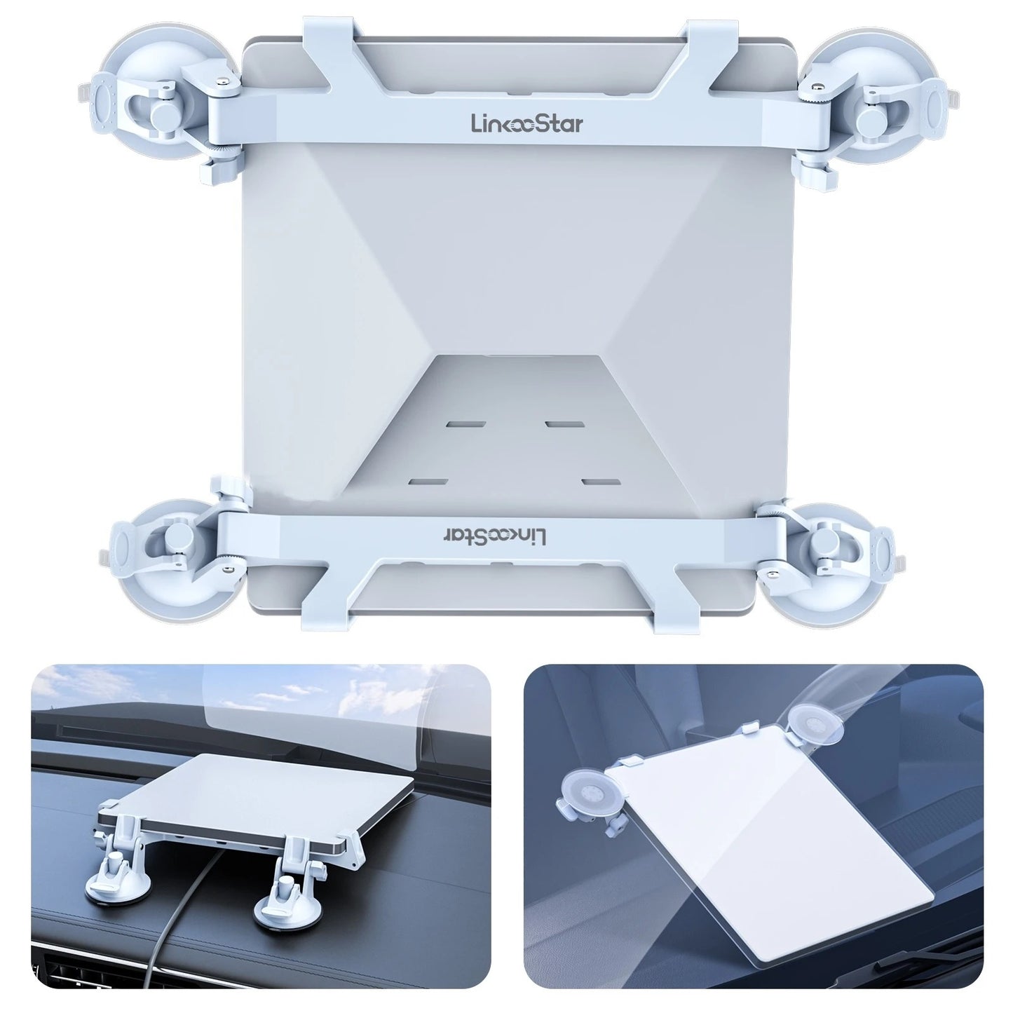 Portable para Starlink Mini Sunroof Suction Cup Mount para Suction Starlink Mini Mounting Kit para Car Sunroof/Rear Window/Front