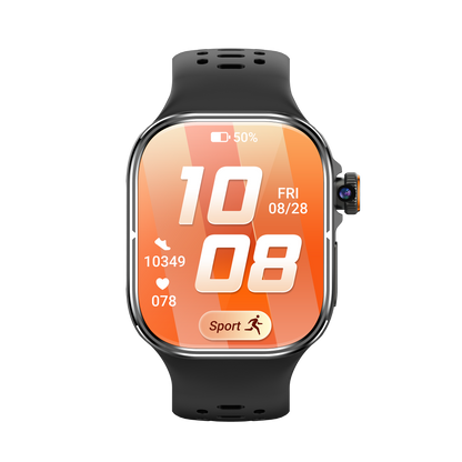 VWAR FIT5 Ultra 4G LTE Android Smart Watch AMOLED GPS Camera NFC