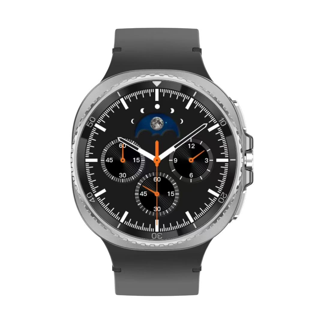 VWAR HD8C Smart Watch 8 Classic 46 mm mit drehbarer Lünette, NFC, 3ATM wasserdicht