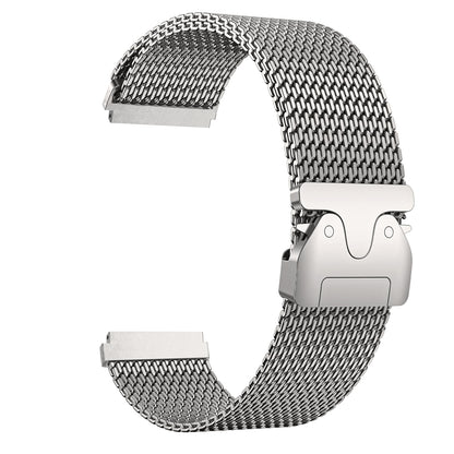 Armband aus reinem Titan, kompatibel mit Galaxy Watch 3 45 mm/Galaxy Watch 46 mm, Herren-Armband mit 22 mm Mailänder Schlaufe, schnelle Passform, Business-Uhrenarmband für Gear S3 Frontier/Classic