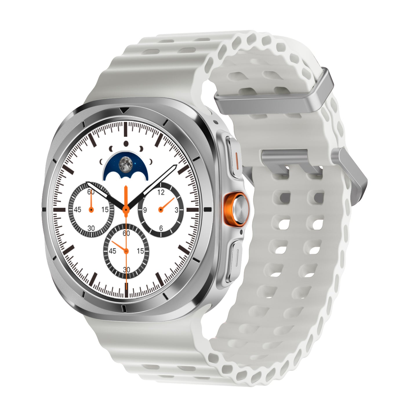 Vwar Watch 8 Ultra 47mm 1GB Storage ChatGPT Compass Smart Watch for Samsung Galaxy Android IOS