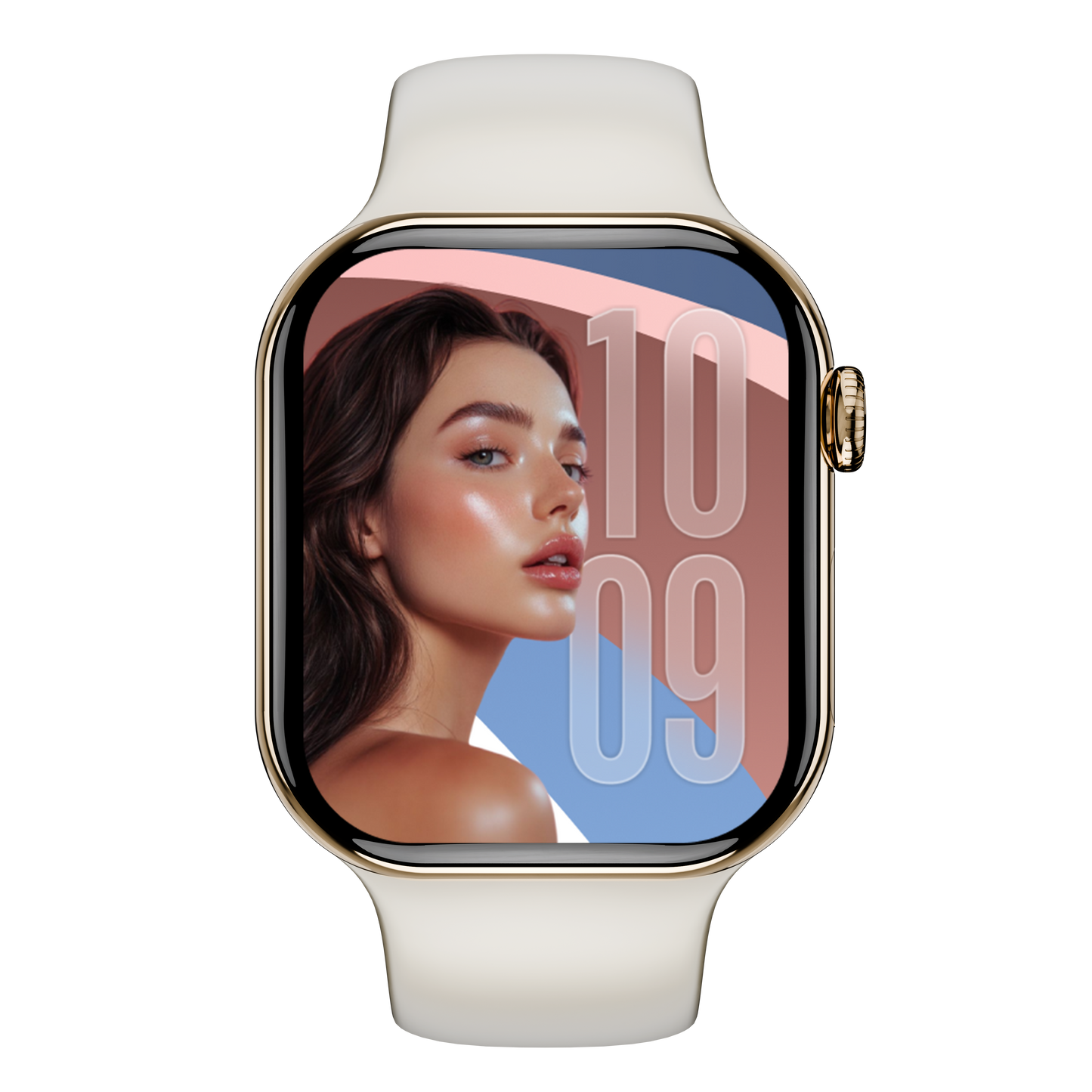 VWAR H26 Mini+ Damen-Smartwatch Serie 11, 42 mm AMOLED-AOD-Bildschirm, 1 GB Speicher