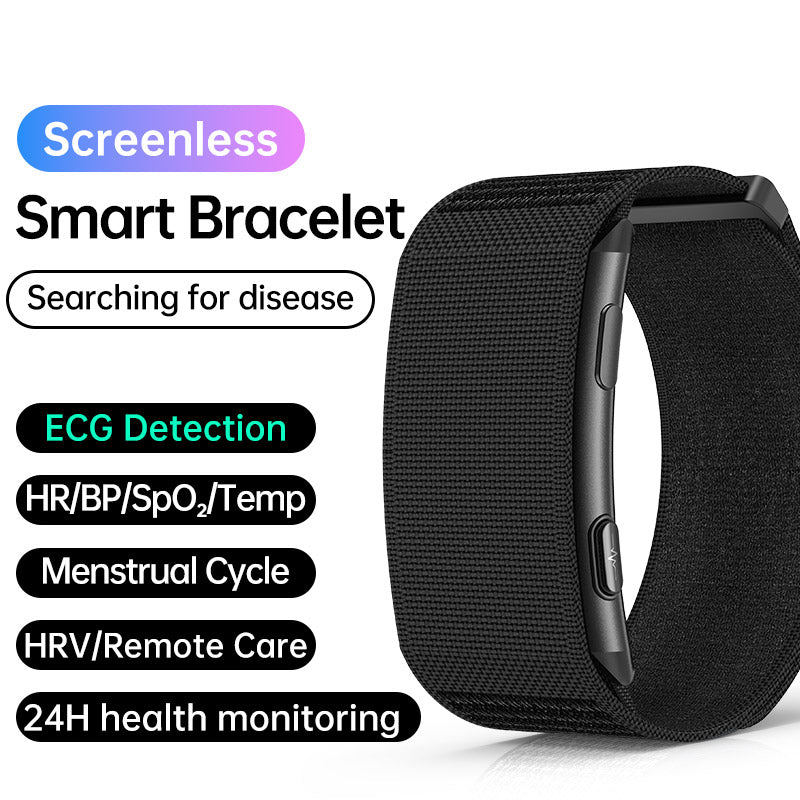 VWAR Loop X Fitness Tracker – Screenless ECG Smart Band for Recovery & Health Tracking