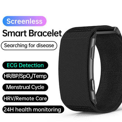 VWAR Loop X Fitness Tracker – Screenless ECG Smart Band for Recovery & Health Tracking