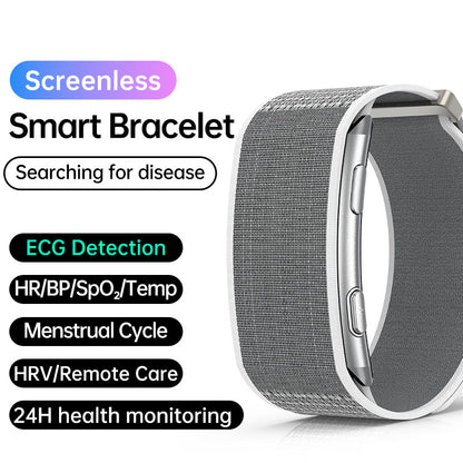 VWAR Loop X Fitness Tracker – Screenless ECG Smart Band for Recovery & Health Tracking