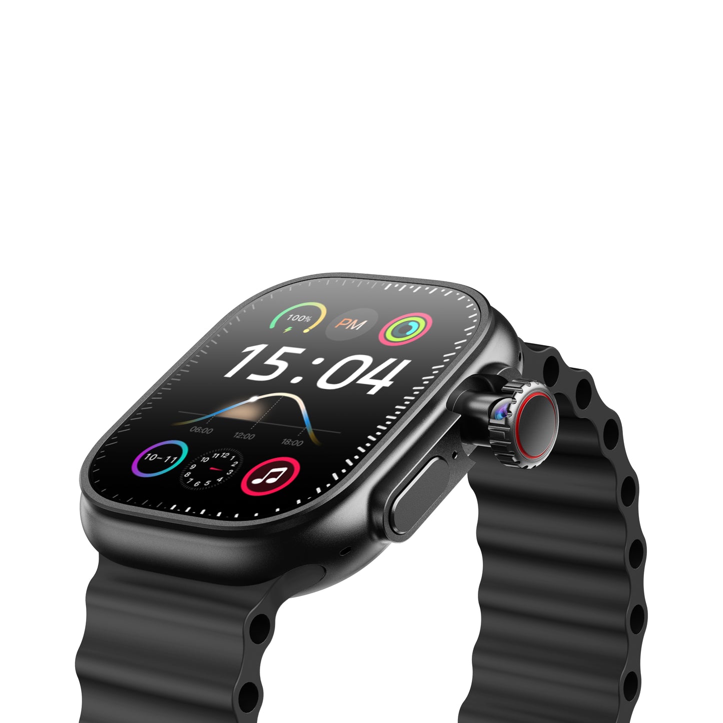 VWAR XS Ultra Android Smart Watch 4G LTE, 4 GB RAM 64 GB ROM, 1280 mAh großer Akku, Google Play Store