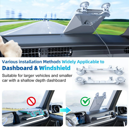 Portable para Starlink Mini Sunroof Suction Cup Mount para Suction Starlink Mini Mounting Kit para Car Sunroof/Rear Window/Front