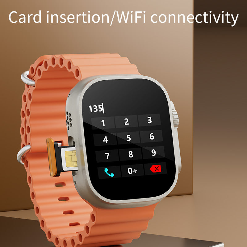 VWAR XS Ultra Android Smart Watch 4G LTE, 4 GB RAM 64 GB ROM, 1280 mAh großer Akku, Google Play Store