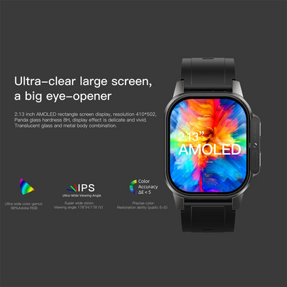 VWAR GEAR3 rugerizado reloj inteligente 4G sistema Android pantalla AMOLED Metal Case