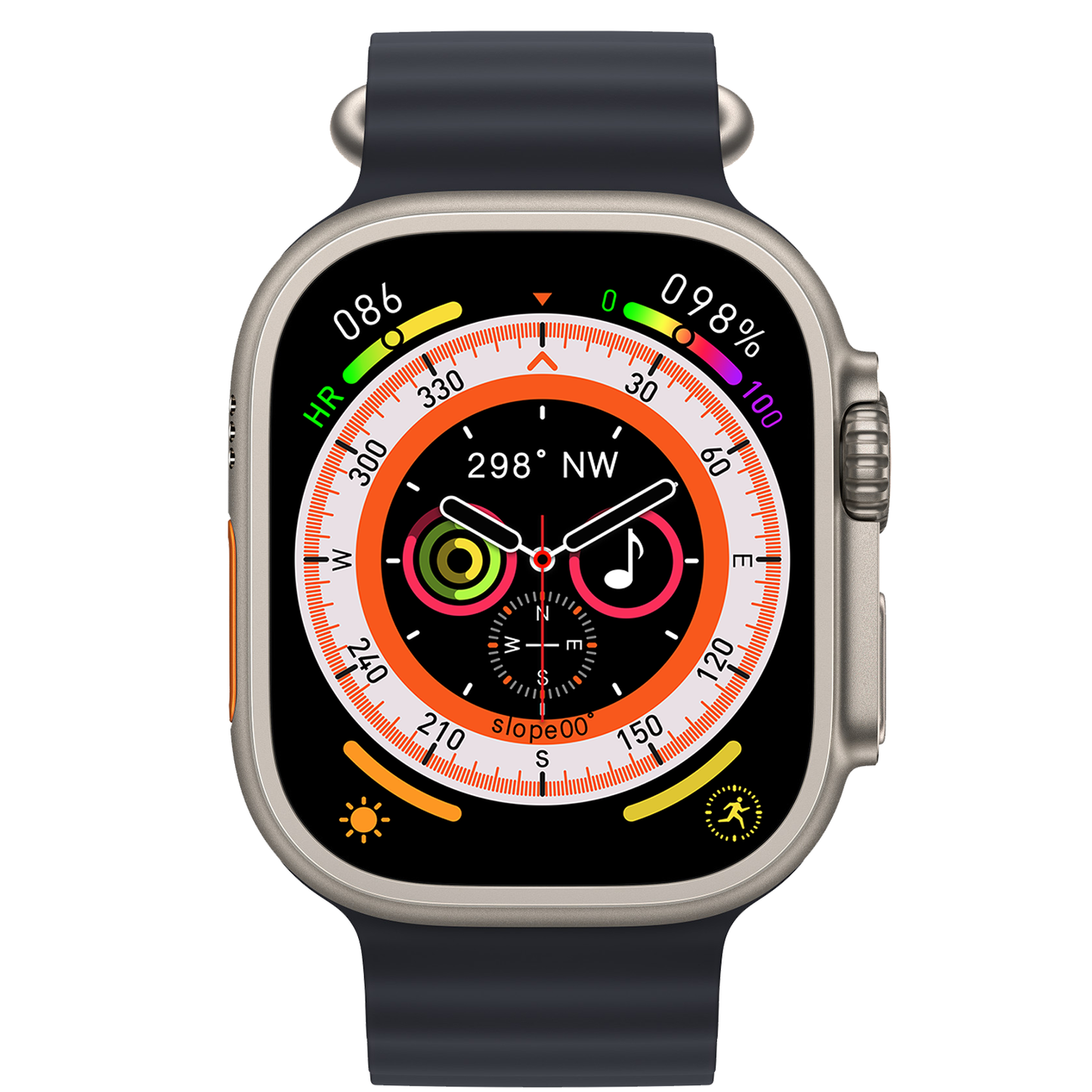 HK9 Ultra 2 MAX Smartwatch unterstützt Live-Fotos-Vorschau – 2024 NEU – von VWAR