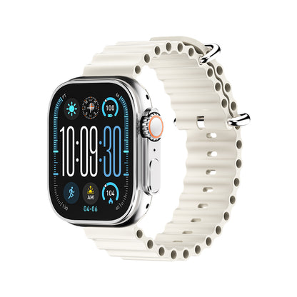 VWAR Watch Ultra 4 Pro Smartwatch 49mm Unibody Titanium Alloy Design| Support WhatsApp reply ChatGPT| 2.1" Screen| 1GB Rom