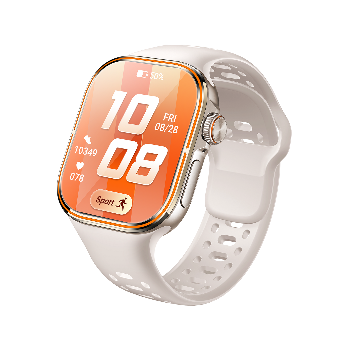 VWAR FIT5 Ultra 4G LTE Android Smart Watch AMOLED GPS Camera NFC
