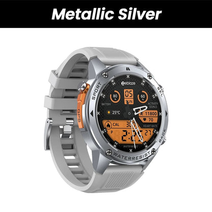 VWAR AIR4 Ultra – GPS-Smartwatch, integriertes Dualband-GNSS, 4 GB RAM, Kompass, barometrischer Höhenmesser, 10 ATM-Sprachanrufe