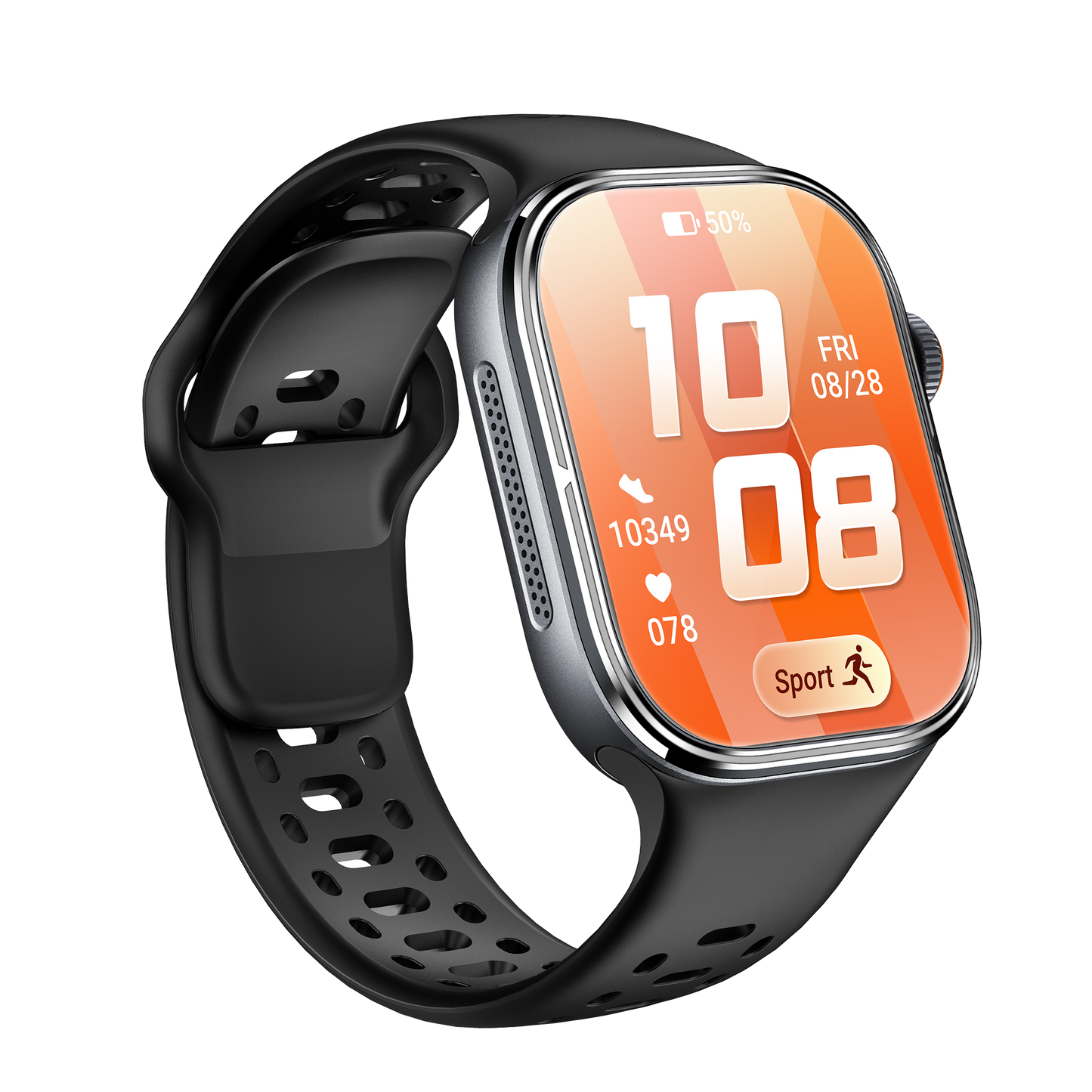 VWAR FIT5 Ultra 4G LTE Android Smart Watch AMOLED GPS Camera NFC