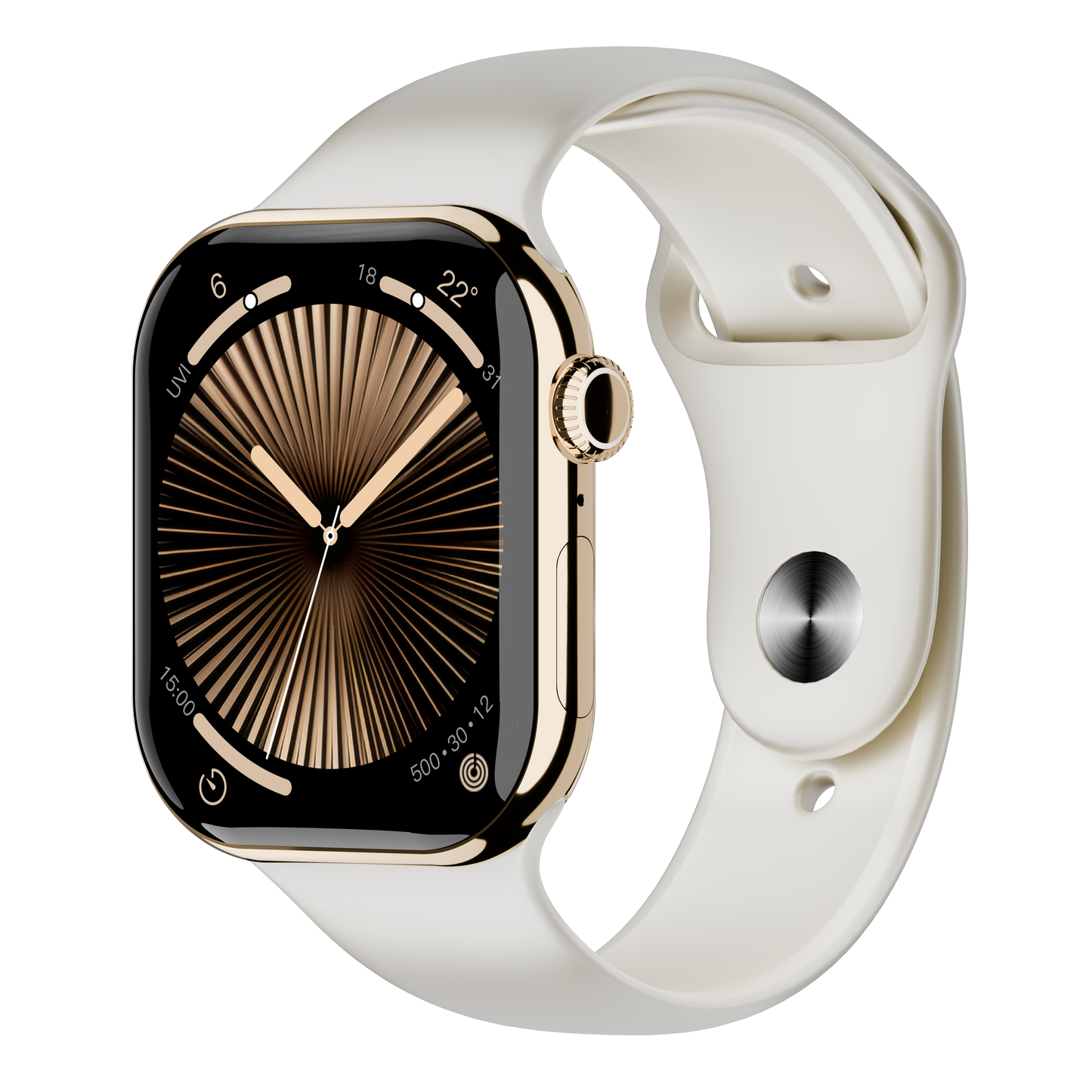 VWAR H26 Mini+ Damen-Smartwatch Serie 11, 42 mm AMOLED-AOD-Bildschirm, 1 GB Speicher