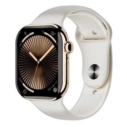 VWAR H26 Mini+ Damen-Smartwatch Serie 11, 42 mm AMOLED-AOD-Bildschirm, 1 GB Speicher