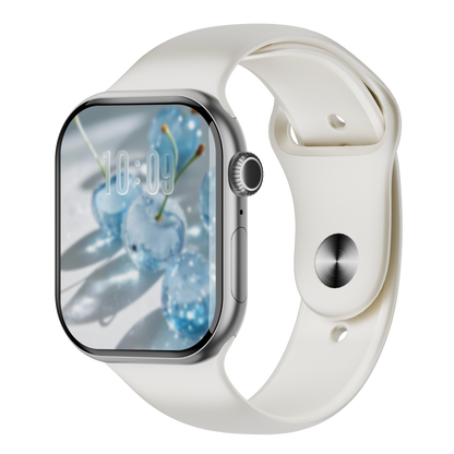 VWAR H26 Mini+ Damen-Smartwatch Serie 11, 42 mm AMOLED-AOD-Bildschirm, 1 GB Speicher