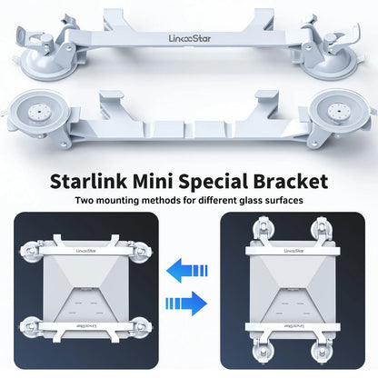 Portable para Starlink Mini Sunroof Suction Cup Mount para Suction Starlink Mini Mounting Kit para Car Sunroof/Rear Window/Front