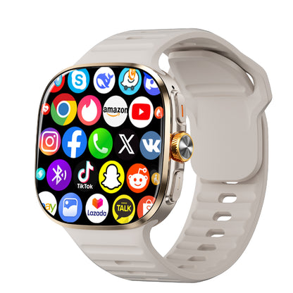 VWAR S-Pro 4G LTE Smartwatch – Bluetooth Call / 3GB+32GB / GPS / NFC / Android 8.1 / 2.2" AMOLED Display