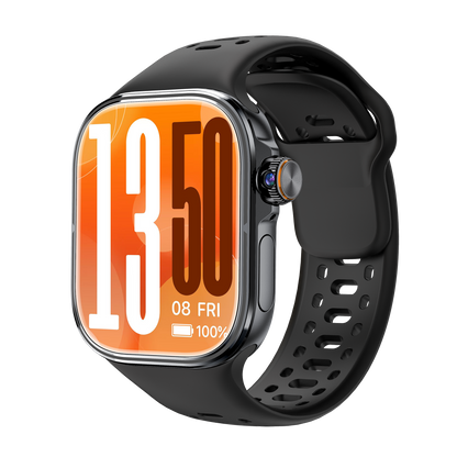 VWAR FIT5 Ultra 4G LTE Android Smart Watch AMOLED GPS Camera NFC