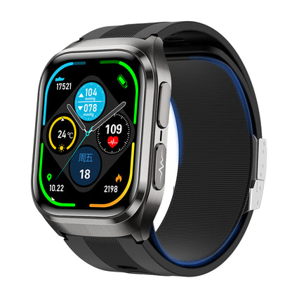 VWAR D2 Pro Medical Grade Smart Watch Air Pump Air Bag Blood Pressure Monitor ECG Non-invasive Blood Sugar Heart Rate Uric Acid Elder Watch for Huawei IOS Phone