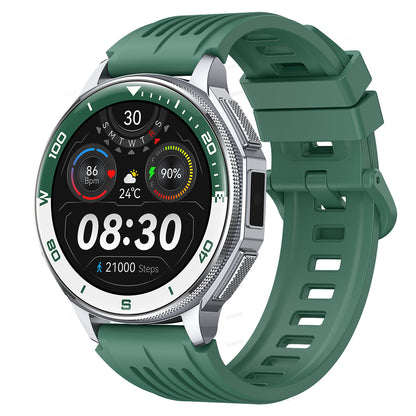 VWAR GPS Smart Watch- Dual Band Offline Maps, ChatGPT, 4 Function Buttons