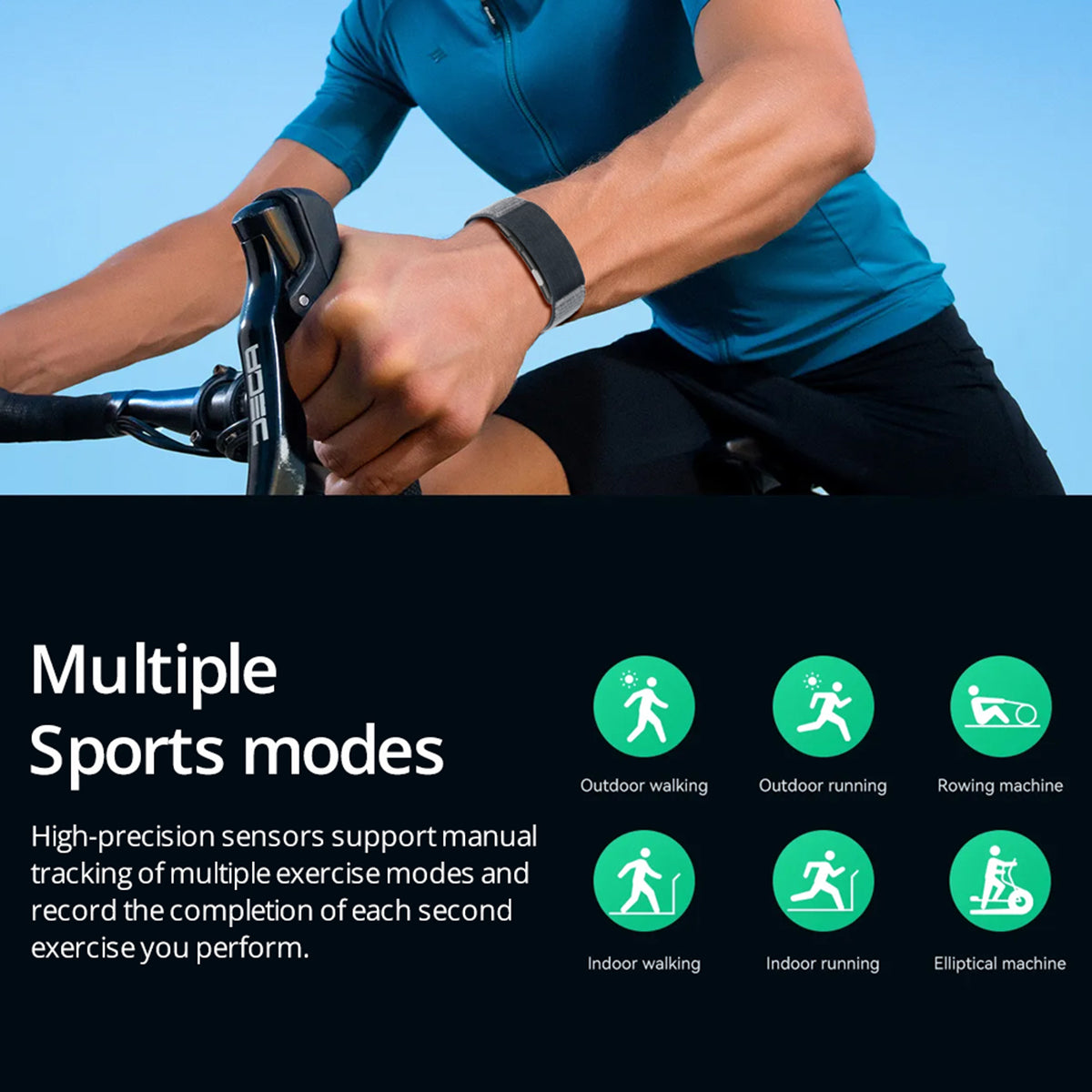 VWAR Loop X Fitness Tracker – Bildschirmfreies EKG-Smart-Band für Erholung und Gesundheits-Tracking