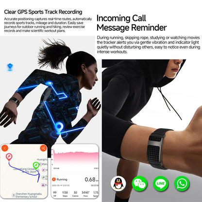 VWAR FLOW Screen-Free ECG Smart Health Band with HRV & Health Monitoring