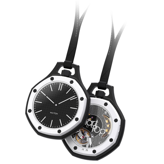 VWAR SmartPop Pocket Smartwatch – Mini Bluetooth Calling Watch with NFC & GPT Assistant