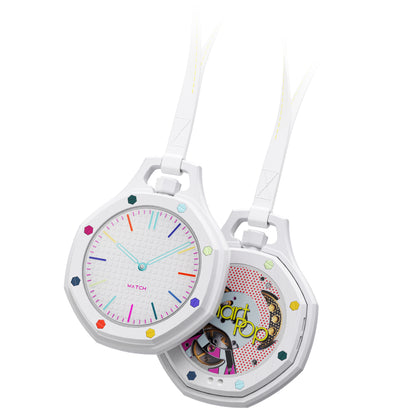 VWAR SmartPop Pocket Smartwatch – Mini Bluetooth Calling Watch with NFC & GPT Assistant