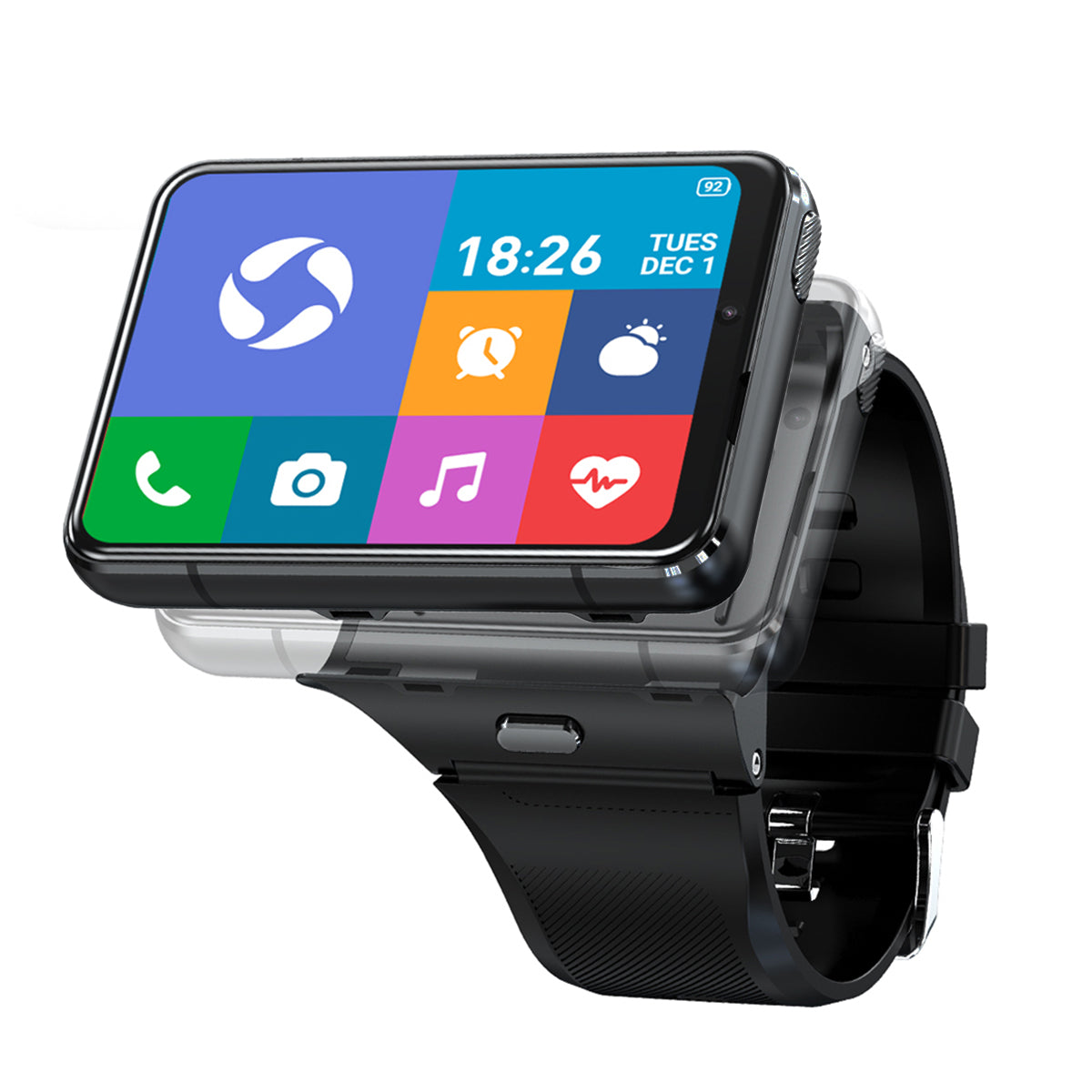VWAR Nebula X Pro Smart teléfono Watch: 4G LTE sistema Android | 2.88" pantalla | 1300W HD Dual Camara